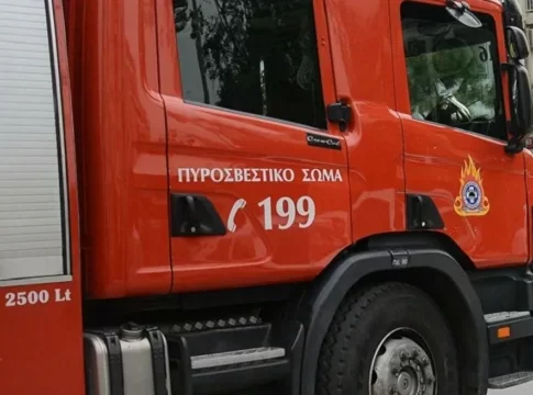 Φωτιά σε ξενοδοχείο στην Αμμουδάρα