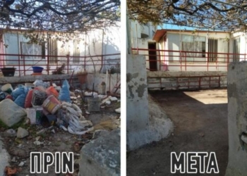 Ηράκλειο: Εγκαταλελειμμένα κτίρια – εστίες μόλυνσης – Φωτογραφίες από την επιχείρηση καθαρισμού