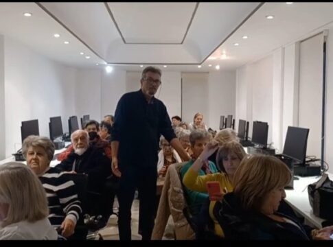 Ηράκλειο: Μεγάλο ενδιαφέρον για το σεμινάριο ψηφιακής εκπαίδευσης για την τρίτη ηλικία
