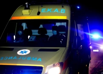 Ηράκλειο: Στο νοσοκομείο οδηγός μηχανής μετά από τροχαίο