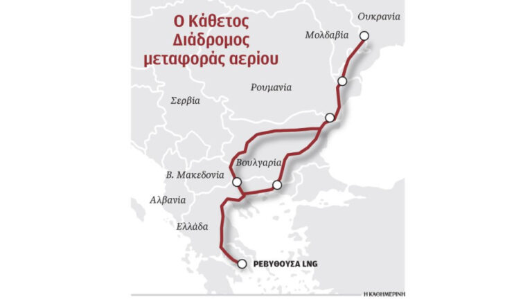 Κάθετος Διάδρομος: Η νέα ενεργειακή ραχοκοκαλιά της Ευρώπης στην Ελλάδα