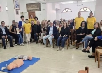 Με μεγάλη επιτυχία το σεμινάριο Βασικής Υποστήριξης της Ζωής στον Ιερό Ναό Αγίου Γεωργίου Νέου Κόσμου, που διοργάνωσε ο Δήμος Ηρακλείου