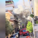 Μεγάλη πυρκαγιά σε διαμέρισμα στο Μπραχάμι