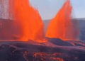 Νέα έκρηξη του ηφαιστείου Κιλαουέα στη Χαβάη - «Συντριβάνια φωτιάς» στον αέρα