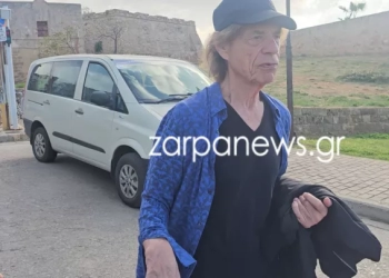 O Mικ Τζάγκερ στην Κρήτη: Τι δήλωσε για τα γλυπτά του Παρθενώνα