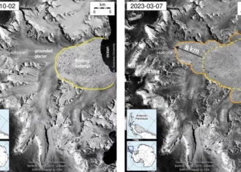 Ο παγετώνας Hektoria στην Ανταρκτική συρρικνώθηκε σχεδόν κατά το ήμισυ σε μόλις δύο μήνες