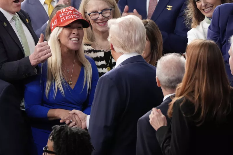 Marjorie Taylor Greene και Donald Trump