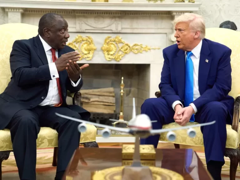 Cyril Ramaphosa - Trump