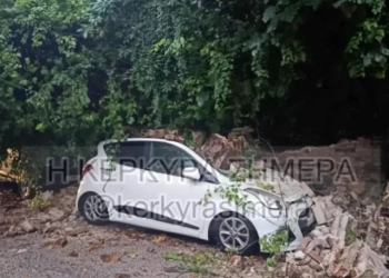 Προβλήματα στη Λακωνία και την Κέρκυρα από την κακοκαιρία