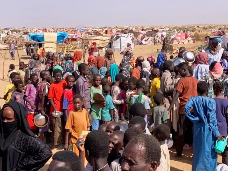 Πρόσφυγες στο Σουδάν