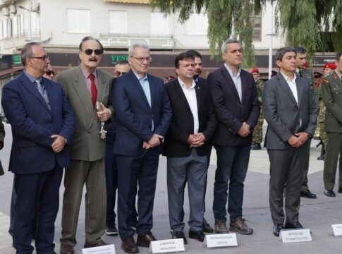 Στις εκδηλώσεις εορτασμού για την επέτειο της Εθνικής Αντίστασης ο Αλέξης Καλοκαιρινός