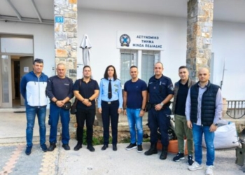 Στο Α.Τ. Μίνωα Πεδιάδας το Προεδρείο της Ένωσης Αστυνομικών Υπαλλήλων Ηρακλείου