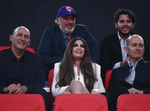 Στο ΣΕΦ για τον αγώνα του Ολυμπιακού με τη Ζαλγκίρις η Κίμπερλι Γκιλφόιλ