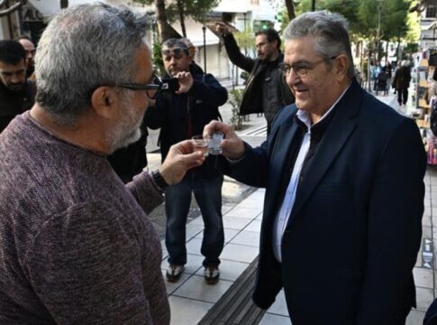 Στον Άγιο Νικόλαο ο Δημήτρης Κουτσούμπας