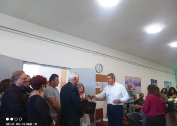 Συγκίνηση στα εγκαίνια της νέας Αίθουσας Καθηγητών στο 4ου ΓΕΛ Ηρακλείου