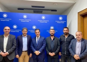 Συνάντηση Κοκολάκη και Κοκοσάλη με τον Άδωνι Γεωργιάδη για την αναβάθμιση του Κέντρου Υγείας Χάρακα