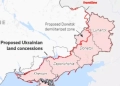 Τα εδάφη που καλείται να χάσει οριστικά η Ουκρανία, μετά την υπογραφή της συμφωνίας – Χάρτης
