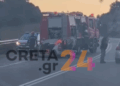 Θανατηφόρο τροχαίο πριν στο Αστρίτσι Ηρακλείου: Βίντεο λίγα λεπτά μετά την σφοδρή σύγκρουση των οχημάτων!