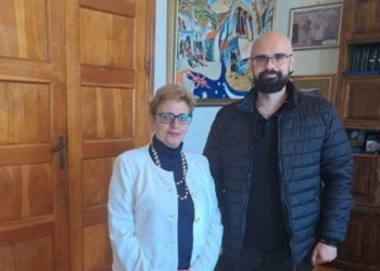 Την αντιπεριφερειάρχη Ρεθύμνου επισκέφτηκε ο πρωταθλητής Ελλάδος στη Σκοποβολή Ν. Νεονάκης