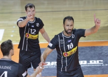 To βόλεϊ του ΟΦΗ στην ΚΕΡΚΙΔΑ της τηλεόρασης CRETA: Γιάννης Καλμαζίδης και Ανδρέας Ανδρέαδης, από το γήπεδο, στο…στούντιο!