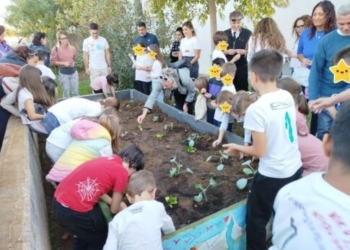 «Βιώσιμες Βιβλιοθήκες»: Έτοιμος ο λαχανόκηπος στην Παιδική – Εφηβική Βιβλιοθήκη Σούδας