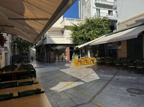 Άδειο το Ηράκλειο, ανήμερα των Χριστουγέννων – Φωτογραφίες