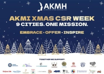 Ανώτερη Σχολή ΑΚΜΗ “X’MAS CSR WEEK 2025”: Εννέα πόλεις, μία αποστολή προσφοράς