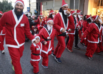 «Athens Santa Run 2025»: Προσωρινές κυκλοφοριακές ρυθμίσεις την Κυριακή 21/12