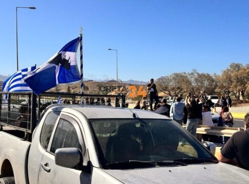 Μπλόκα αγροτών: Κλιμακώνονται οι κινητοποιήσεις- Αύριο το παγκρήτιο συλλαλητήριο στο Ηράκλειο