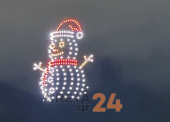 Χριστουγεννιάτικο drone show στο Ηράκλειο: Ναι μεν, αλλά…