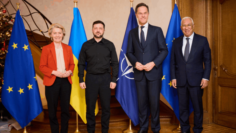 Δήλωση Φον ντερ Λάιεν – Κόστα μετά τη συνάντηση με Ζελένσκι: «Η ασφάλεια της Ουκρανίας πρώτη γραμμή άμυνας για την ΕΕ»