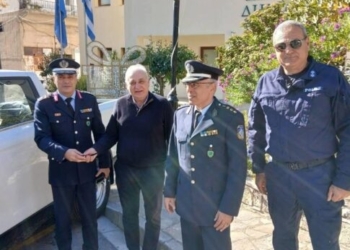 Δωρεά ενός περιπολικού αυτοκινήτου στο Αστυνομικό Τμήμα Βιάννου