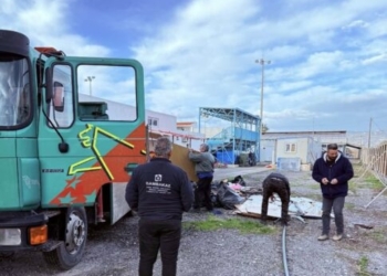 ΕΑΚΗ: Καθάρισαν τον περιβάλλοντα χώρο του κολυμβητηρίου