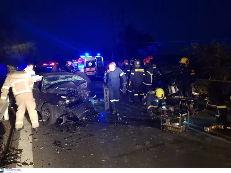 Τροχαίο ατύχημα νύχτα