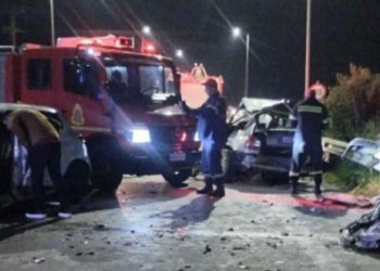Ενας νεκρός και δύο τραυματίες σε τροχαίο στην Παλαιά Εθνική Πατρών-Πύργου