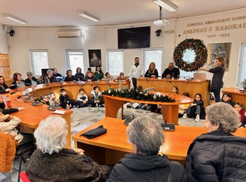 «Ενεργοί Πολίτες» μαθητές του 2ου & 3ου Δημοτικού Σχολείου Γαζίου σε δράση με το ΚΑΠΗ Γαζίου