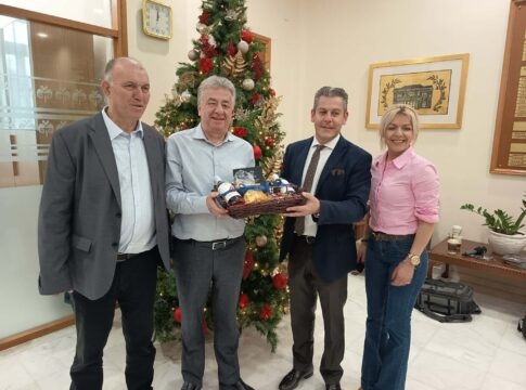 Επισκέψεις της ΔΕΕΠ Ηρακλείου της Νέας Δημοκρατίας και ανταλλαγή ευχών