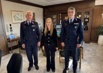 Επισκέψεις της Σέβης Βολουδάκη σε υπηρεσίες πρώτης γραμμής στα Χανιά