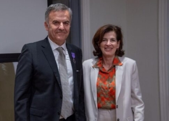 Επίσκεψη της Πρέσβειρας της Γαλλίας στο Ίδρυμα Τεχνολογίας και Έρευνας