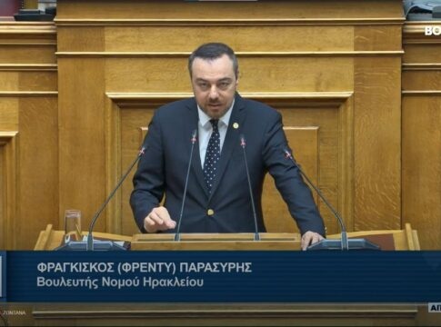 Φραγκίσκος Παρασύρης: «Με αυξημένο περιβαλλοντικό ρίσκο το νομοσχέδιο για την αποθήκευση CO2»