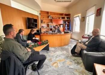 Η Αγία Πελαγία στο επίκεντρο των συναντήσεων του Δήμαρχου Μαλεβιζίου Μενέλαου Μποκέα