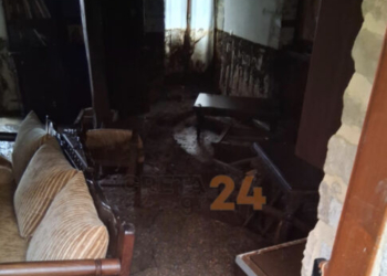 Η λάσπη «έπνιξε» τη Μονή Επανωσήφη – «Μεγάλη η καταστροφή» λέει ο Πάτερ Νεόφυτος