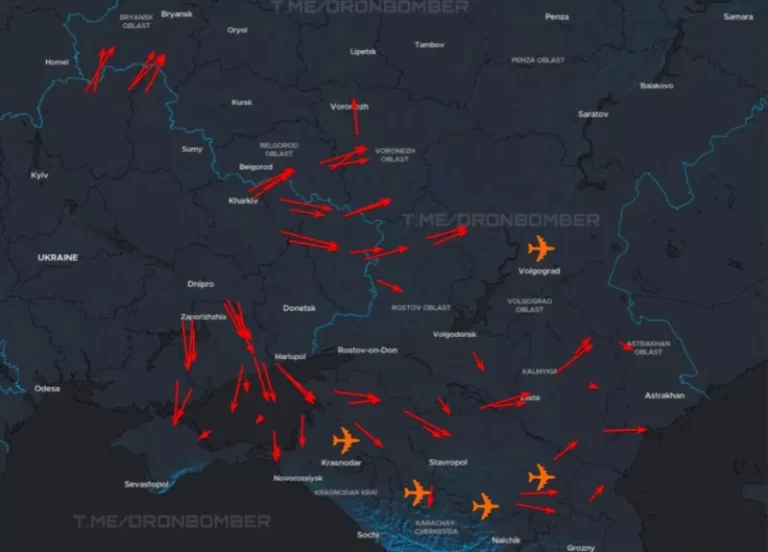 Η Ρωσία αναστέλλει πτήσεις σε τέσσερα αεροδρόμια και προειδοποιεί τους κατοίκους για επιθέσεις με drones