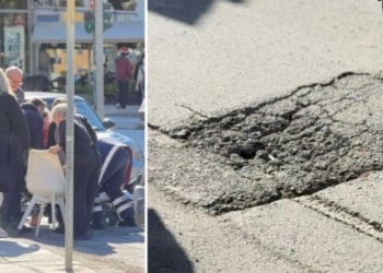 Ηράκλειο: Τρόμαξε από τη διερχόμενη μηχανή αλλά τελικά τραυματίστηκε εξαιτίας της λακκούβας!