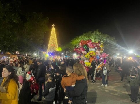 Και επίσημα σε ρυθμούς Χριστουγέννων το Γάζι!