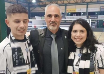 Κωνσταντίνος Τσαγκατάκης: Ανατριχίλα και συγκίνηση στο κλειστό του ΒΑΚ για ένα μεγάλο νικητή της ζωής!