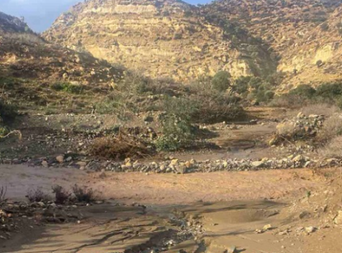 Μεσαρά: Ο «Byron» έφερε προβλήματα στον δρόμο από Ι.Μ. Οδηγήτριας προς Αγιοφάραγγο