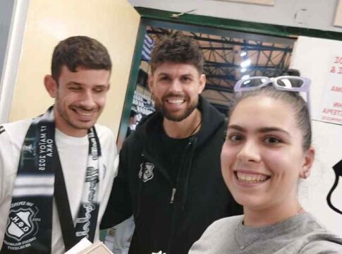 Ο ΟΦΗ θα βραβεύσει στο παιχνίδι με τον Ολυμπιακό, τον φίλαθλο που παρακολουθεί αγώνες βόλεϊ με τα μάτια της ψυχής του!