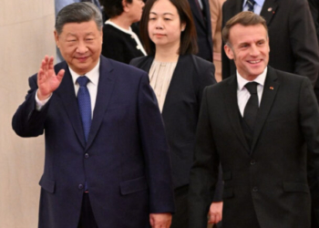 Ουκρανία, εμπόριο, διμερείς σχέσεις μεταξύ των θεμάτων που συζήτησαν Εμανουέλ Μακρόν και Σι Τζινπίνγκ