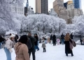 Πάνω στην ώρα για τα Χριστούγεννα: Το Central Park χιονισμένο και μαγευτικό – Βίντεο, φωτογραφίες